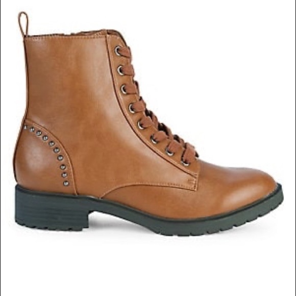 LAST TWO AVAILABLE!! New Women's Lexi & Abbie Lace Up Combat Boots - Picture 2 of 14